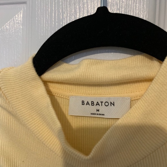 Babaton Gonzalo Fitted T-Shirt (Turtleneck) - Picture 3 of 4